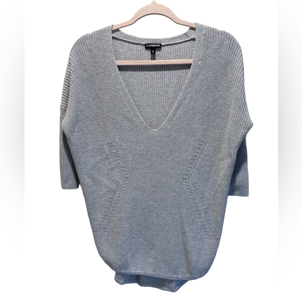 Express gray sweater. Oversized. Size XS.